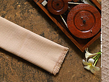 Swavalamban ◉ Handwoven ◉ Cotton Napkins ◉ 3 { cream }